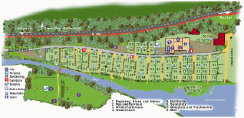 Plan from campinsite Okertalsperre in PDF format